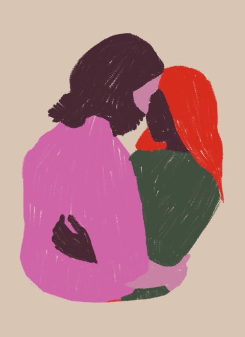 40 Romantic Couple Hugging Drawings and Sketches – Buzz16