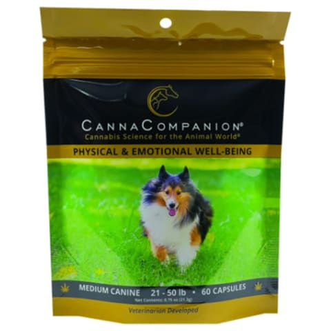 Canna Companion cbd for dogs in pouch