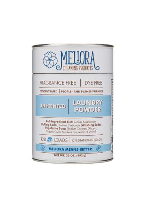 Meliora laundry powder can