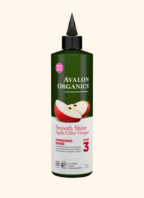 Avalon Organics Smooth Shine Apple Cider Vinegar Finishing Rinse