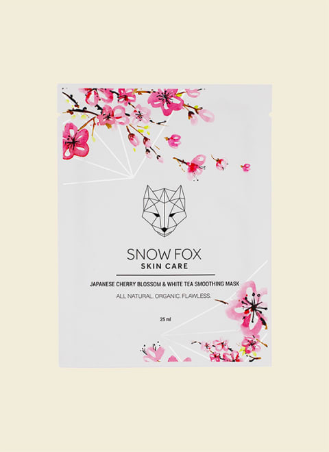 snow fox skin care sheet mask