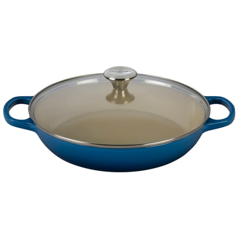 6 Enameled Cast Iron Skillet Blue - Figmint™ : Target