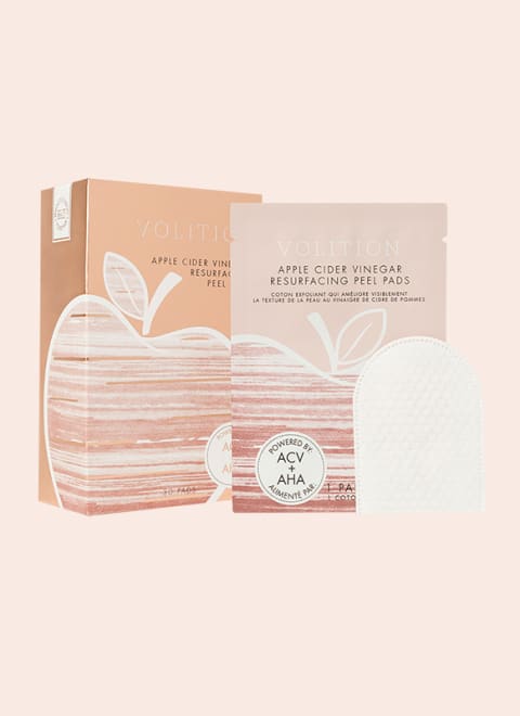 volition beauty apple cider vinegar pads