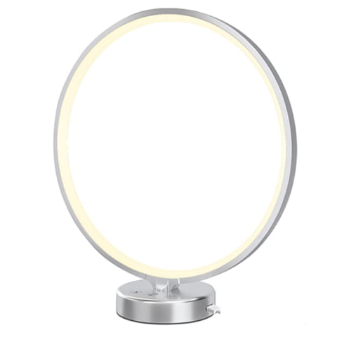 circular mirror lamp white light