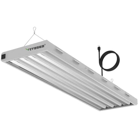 hanging white grow light