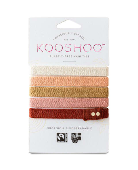 KOOSHOO Organic Hair Ties 