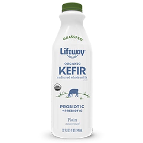 Lifeway Kefir Grassfed Organic Plain bottle