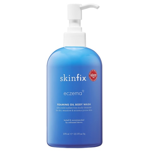 Eczema+ Foaming Oil Body Wash, SkinFix 