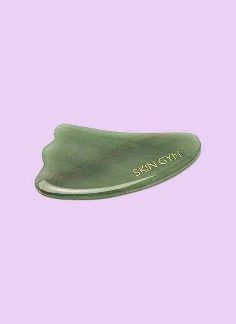 Skin Gym Jade Gua Sha Crystal Beauty Tool