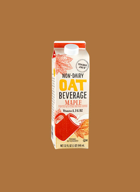 trader joes maple oat milk