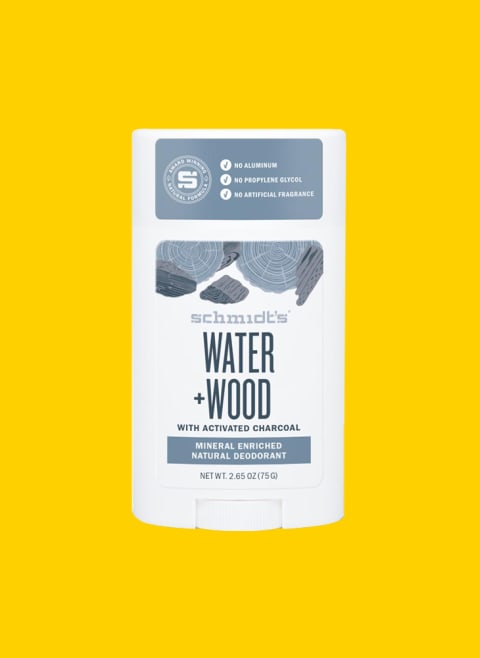schmidt's naturals deodorant in water + wood