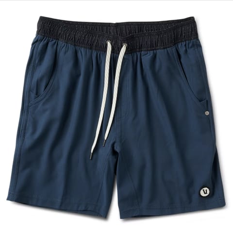 Vuori Clothing Kore Shorts in blue