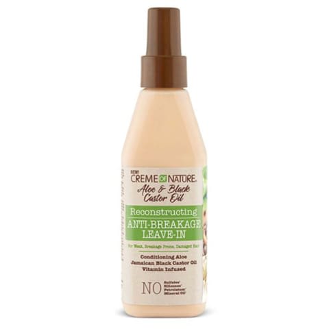 Cream of Nature Aloe and Black Castor Oil Reconstructing Anti-Breakage Leave-in