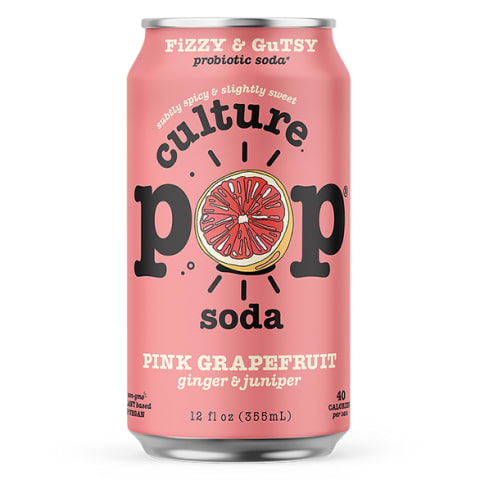 Culture Pop Grapefruit Soda