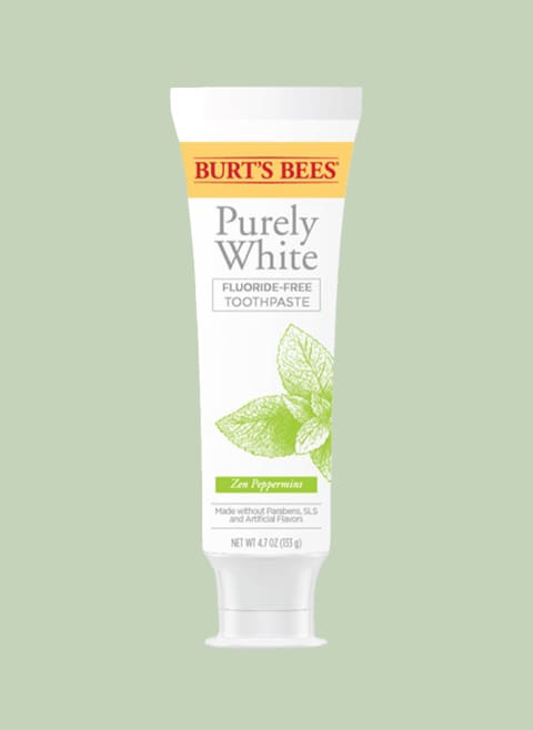 Burt's Bees Purely White Zen Peppermint Toothpaste Fluoride-Free