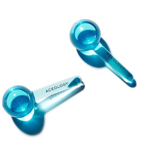 Aceology The Original Blue Ice Globe Facial Massager