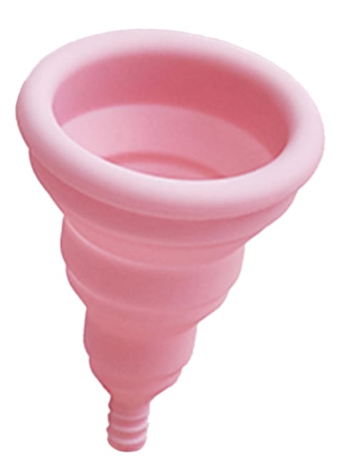 Pink compact Lily Cup 