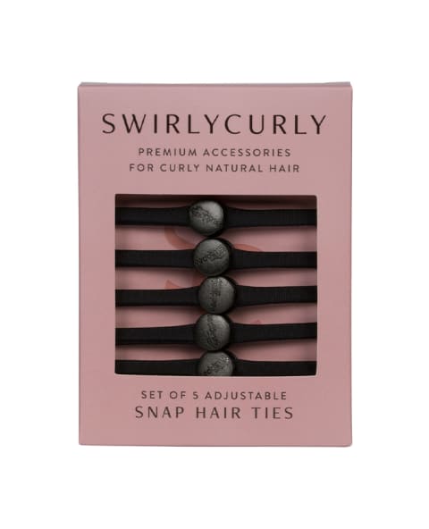 SwirlyCurly Snappee Hair Ties
