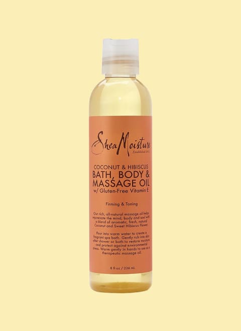 SheaMoisture Coconut & Hibiscus Bath Body & Massage Oil