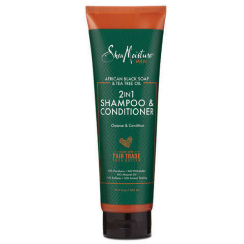 SheaMoisture African Black Soap & Tea Tree Oil 2-In-1 Shampoo & Conditioner