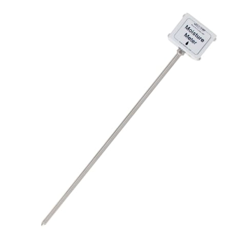 white moisture meter with square tip