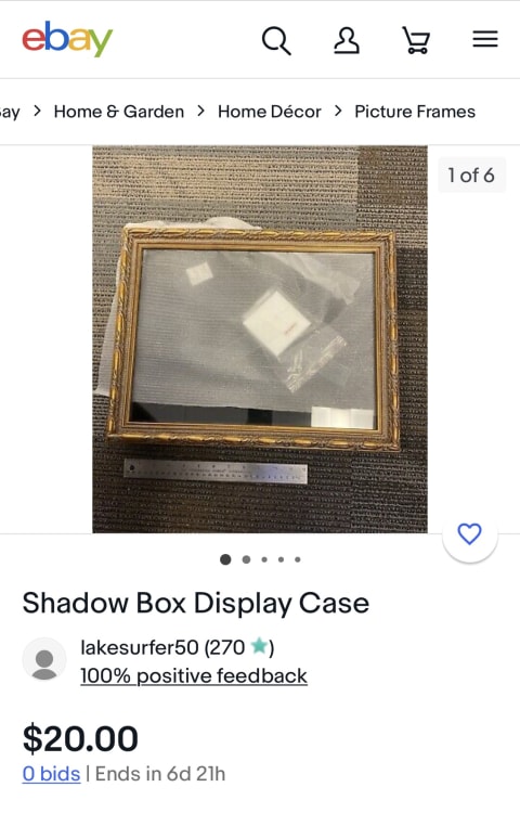 picture frame for sale on ebay