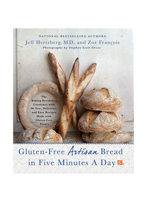 Gluten-Free Artisan Bread in Five Minutes a Day by Jeff Hertzberg and Zoë François cover image