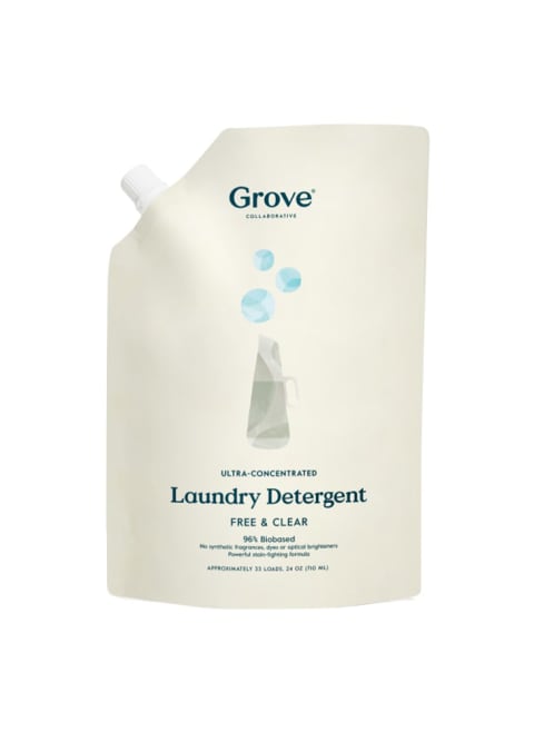 Grove Collaborative laundry detergent pouch