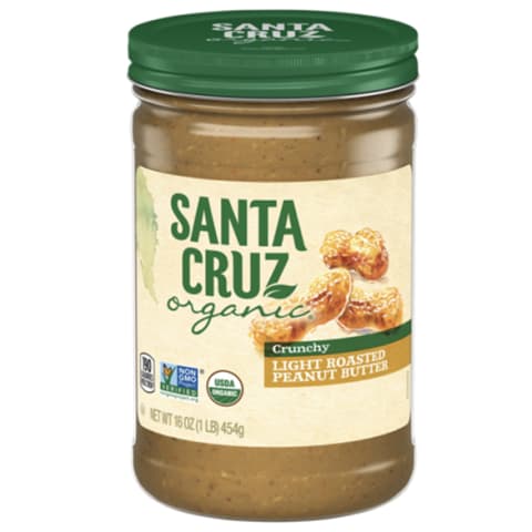 Santa Cruz Organics peanut butter