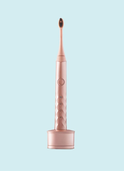 Burst sonic toothbrush in rose gold