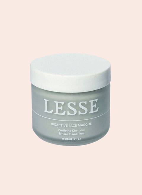 lesse face mask charcoal
