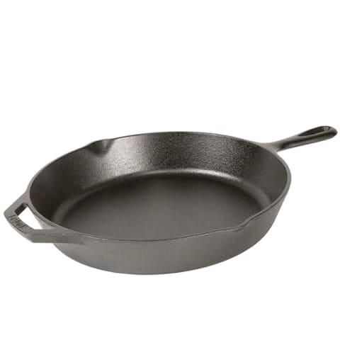pre-seasoned cast iron pan