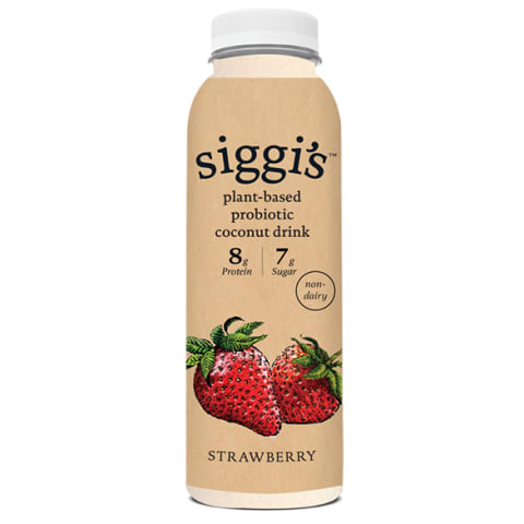 Siggis Plant-Based Probiotic Drinkable Yogurt bottle