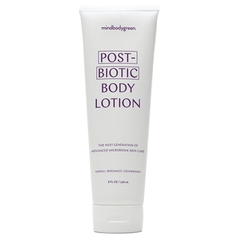 mindbodygreen neroli postbiotic body lotion 