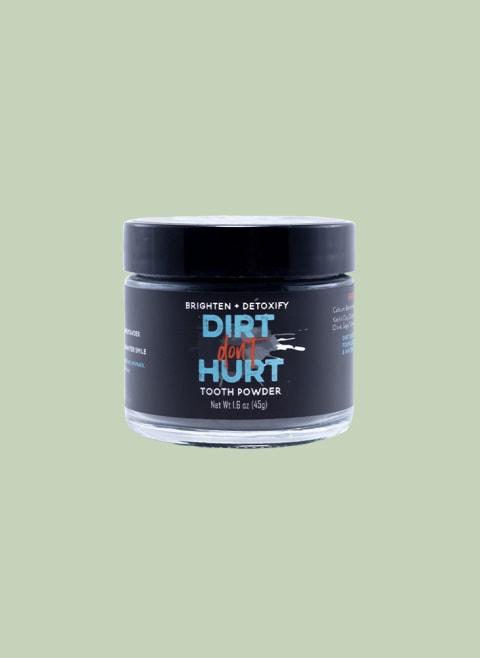 Dirt Don't Hurt All-Natural Activated Charcoal Tooth Powder