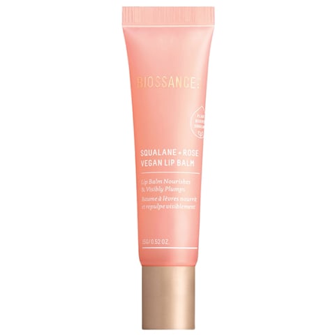 Biossance Squalane + Rose Vegan Lip Balm