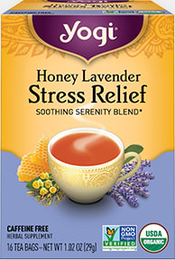 Honey Lavender Stress Relief Tea by Yogi Tea