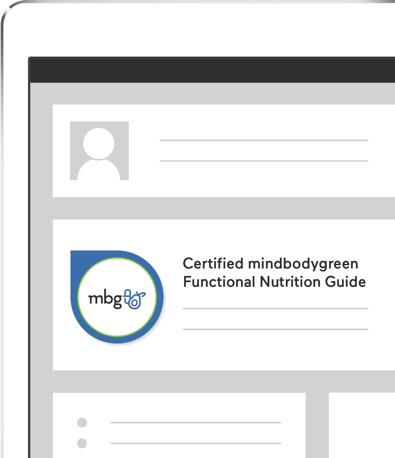 Functional Nutrition Program Mindbodygreen