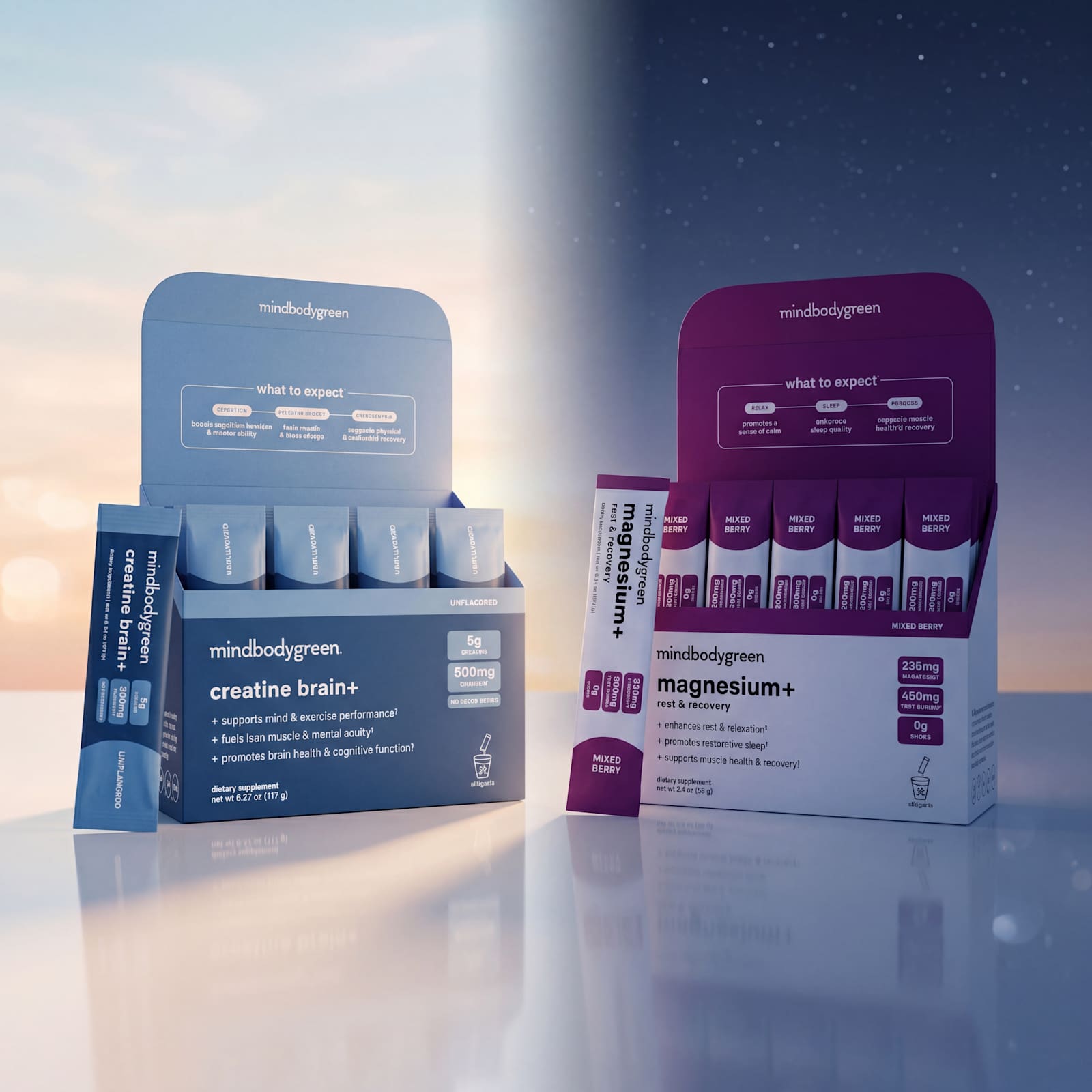 creatine brain+ and magnesium+ bundle