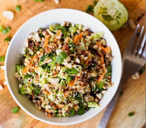 Thai Veggie Quinoa Bowls Thai Veggie Quinoa Bowls