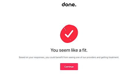 done. adhd screenshot confirmation