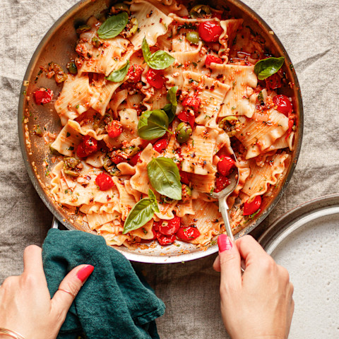 Tuna & Olive Pasta Recipe Tuna & Olive Pasta Recipe