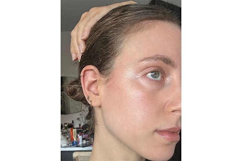 Jamie after using Briogeo Rosemary Oil