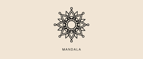 Mandala symbol Mandala symbol