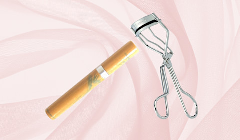 eyelash curler and natural mascara eyelash curler and natural mascara