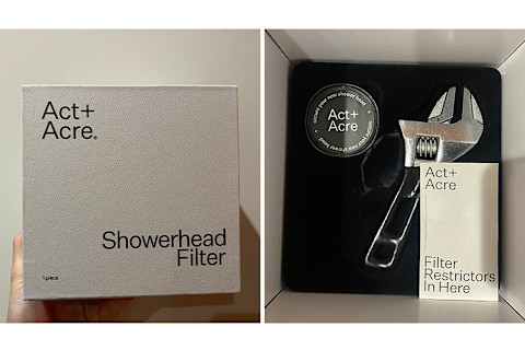 Act+Acre Showerhead Filter Review Act+Acre Showerhead Filter Review