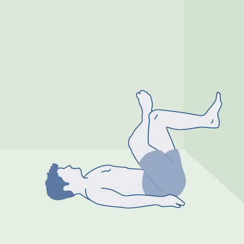 Reclining Pigeon Pose