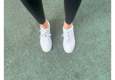 rothys lace up sneaker review