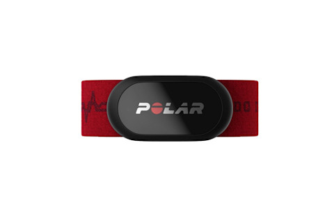 Polar chest strap in red