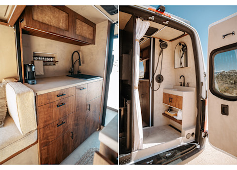 van interior kitchen and bathroom van interior kitchen and bathroom